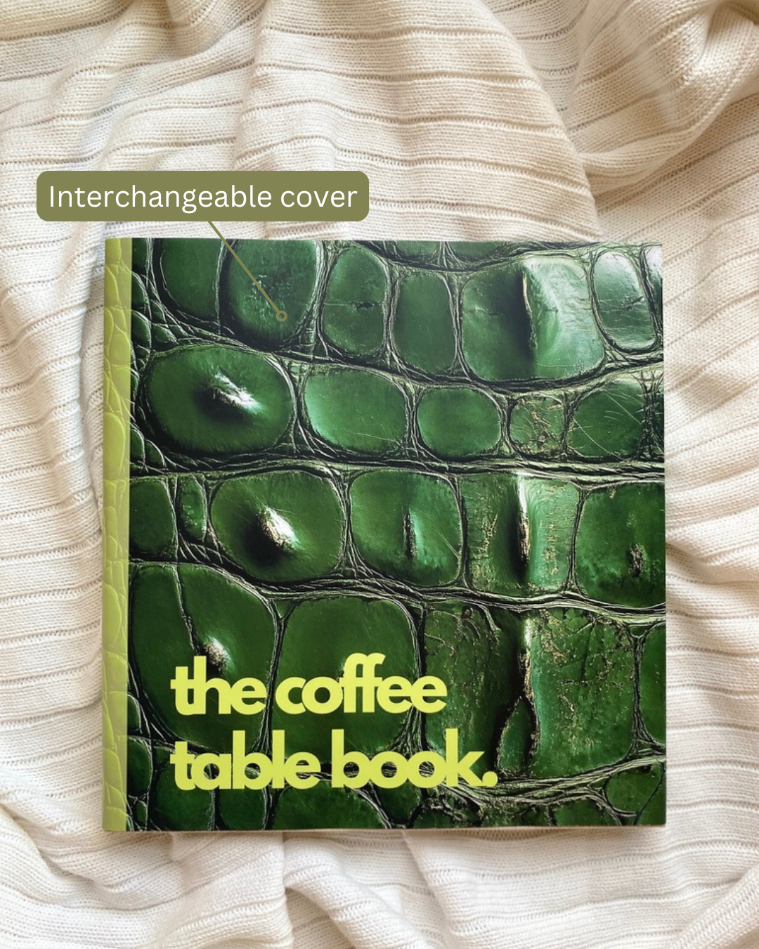 Crocodile Print - Chartreuse Green