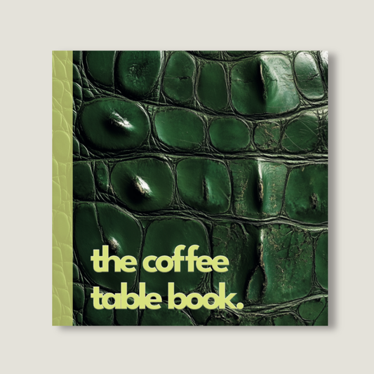 Crocodile Print - Chartreuse Green