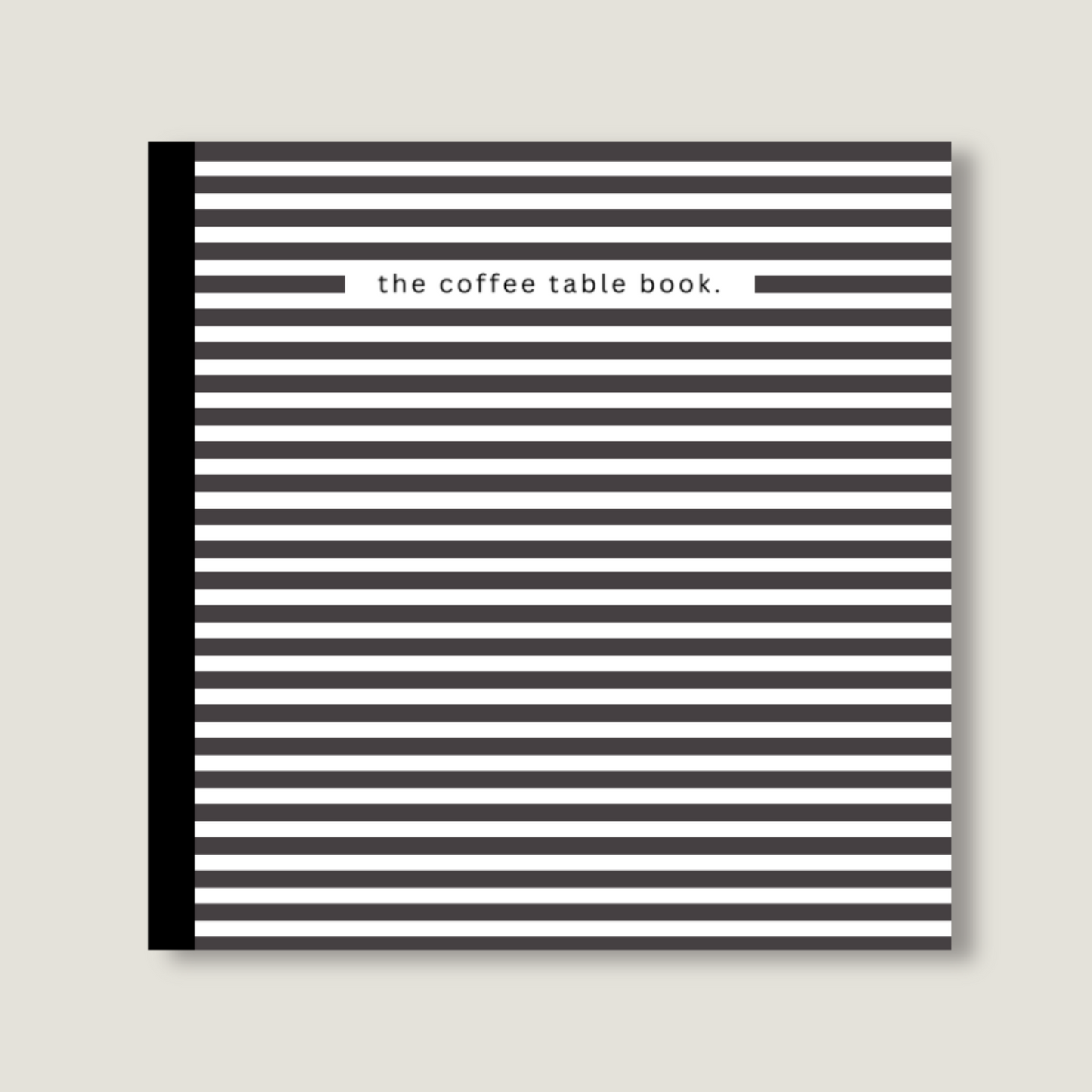 Original Striped - Peppercorn Black