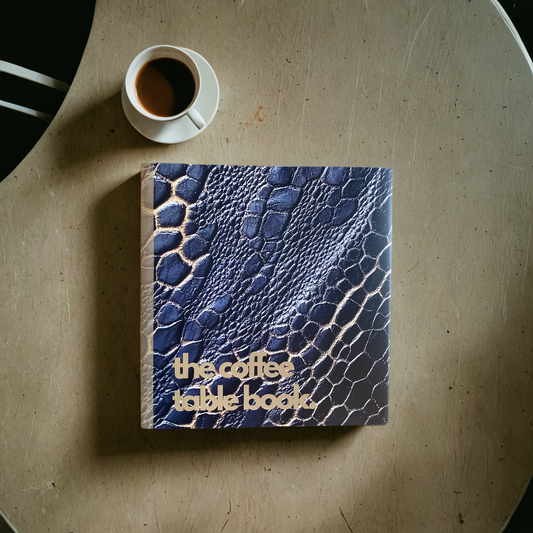 Snakeskin Print Photo Album - Home Decor for Men